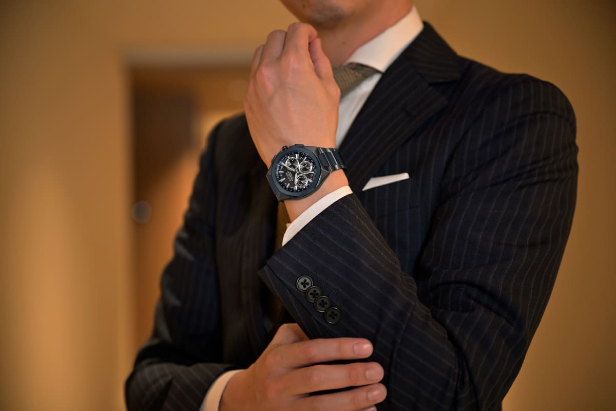 シチズン アテッサ/ACT Line「Blue Universe Collection」エコ‧ドライブGPS 衛星電波時計 CC4106-74E、363,000円。世界限定2,000本