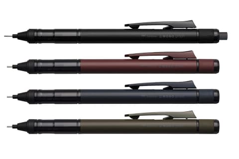 トンボ、シャープペン「モノグラフチューン」 先金具から