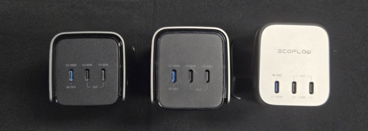 左から、Pro Power Bank(20,000mAh)、Pro Power Bank(27,650mAh)、Pro-X Power Bank