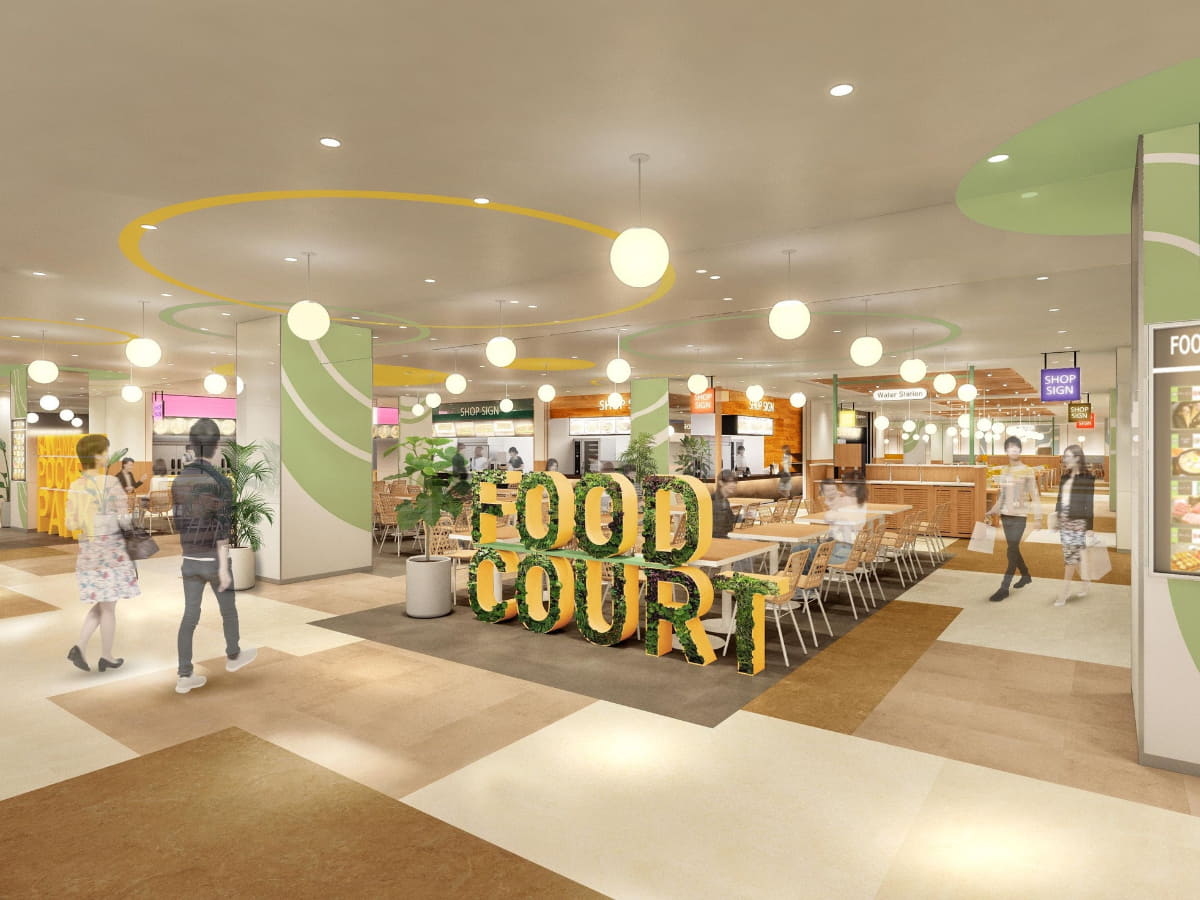 フードコート客席イメージ