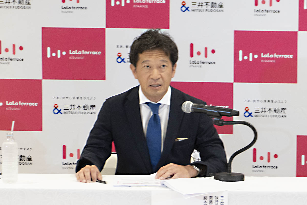 三井不動産 執行役員 商業施設・スポーツ・エンターテインメント本部 副本部長 兼 リージョナル事業部長 肥田雅和氏