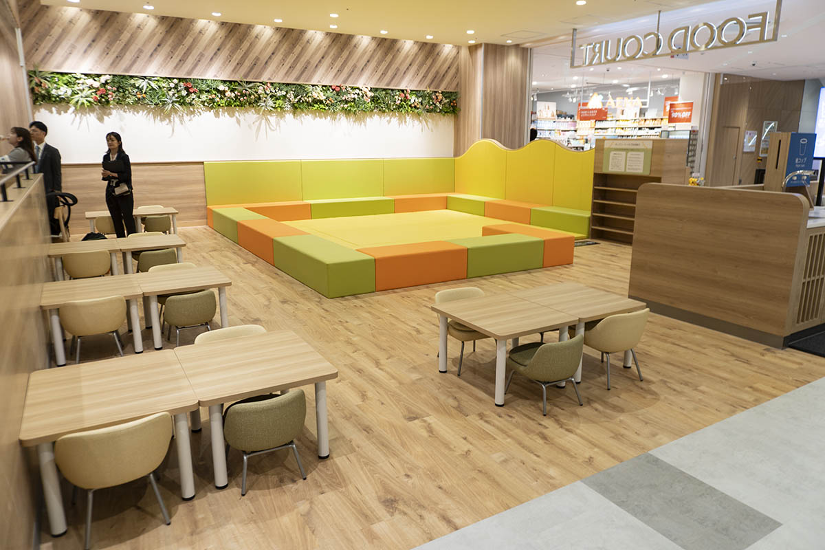 フードコートのキッズスペース