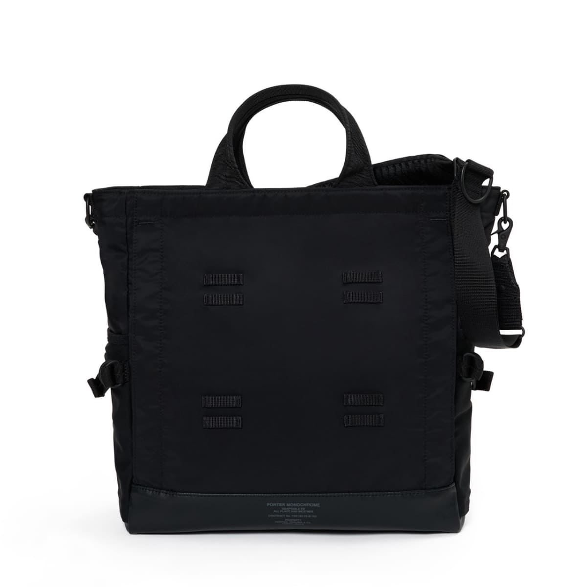 PORTER MONOCHROME 2WAY TOTE BAG