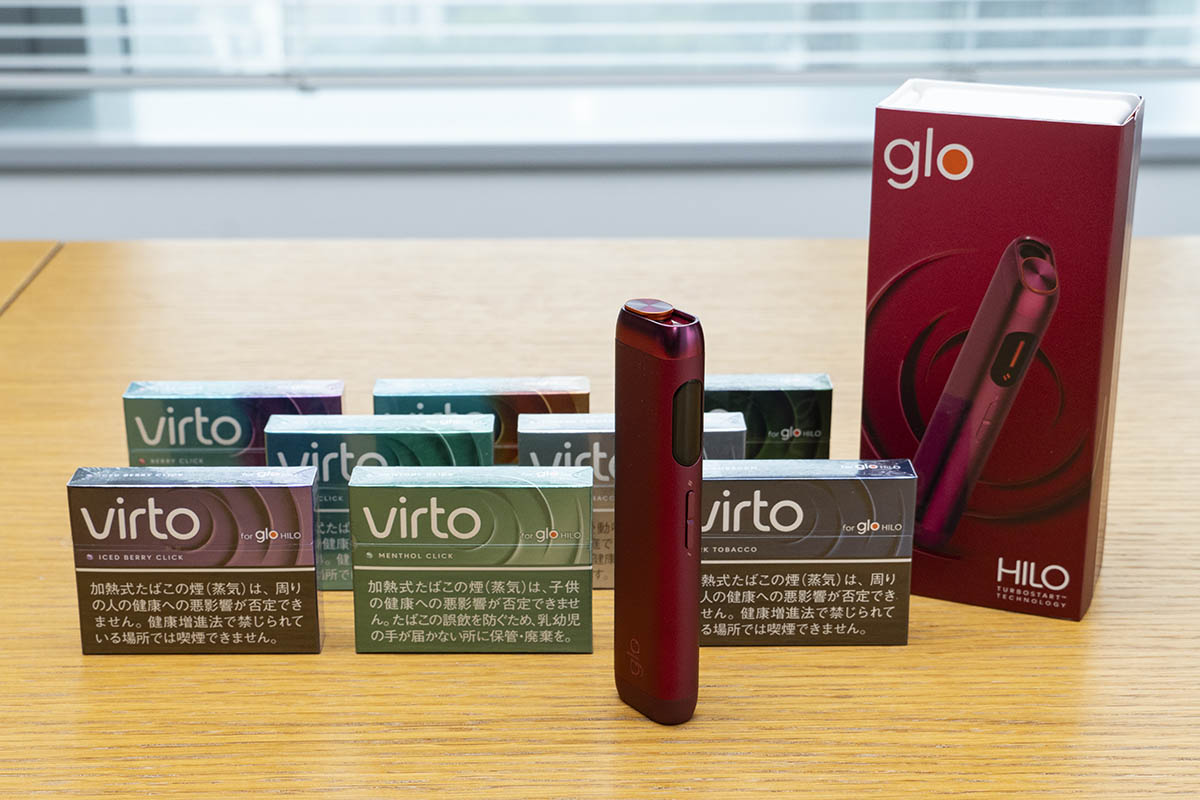 グロー・ヒーロと専用たばこスティックのヴァルト