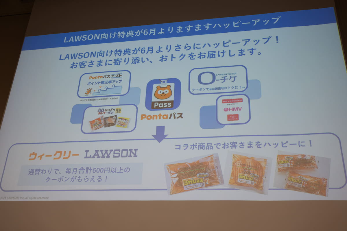 Pontaパス、ローソン向け特典が強化されている
