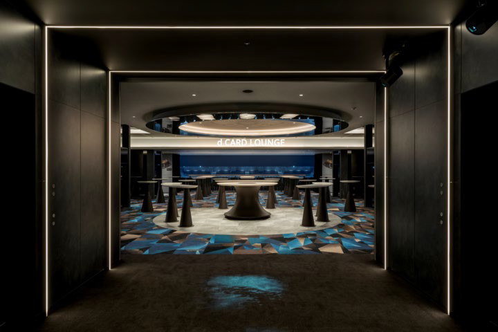 「d CARD LOUNGE」入口