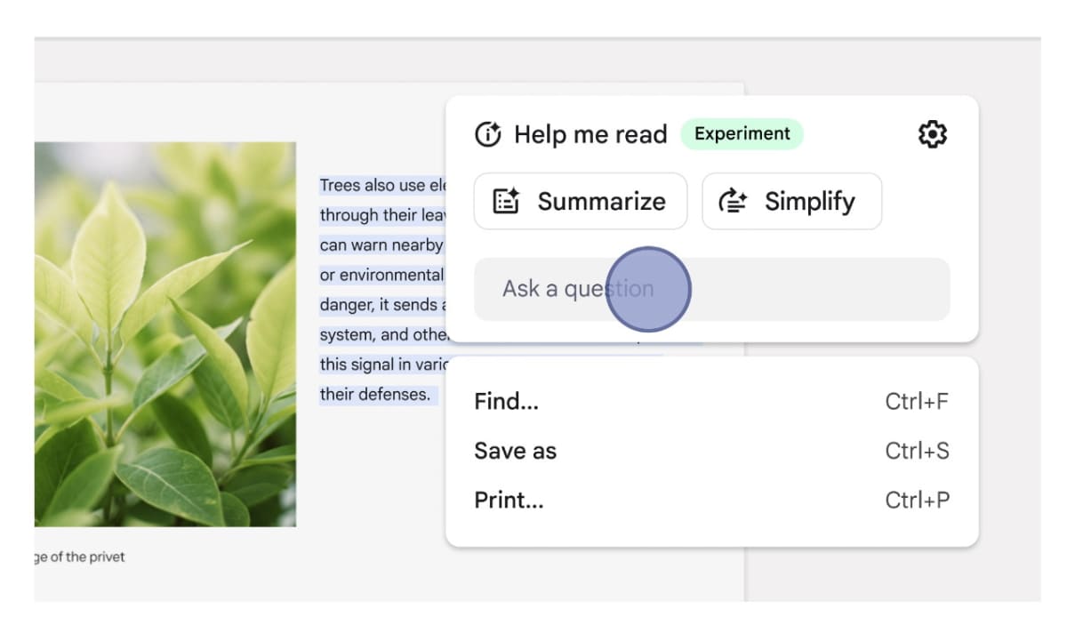 「文書読解サポート」機能