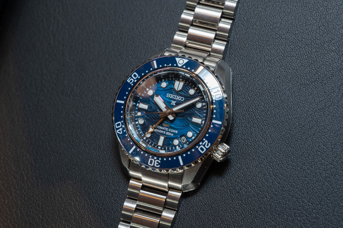 1968ダイバーのGMT、60周年記念限定モデル。SBEJ027