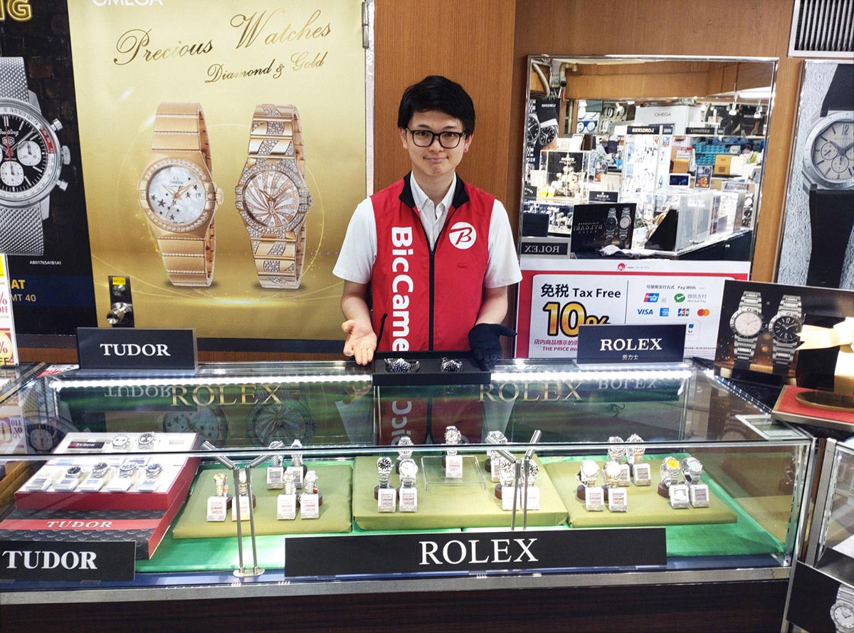 ビックカメラ有楽町店 腕時計コーナー イメージ