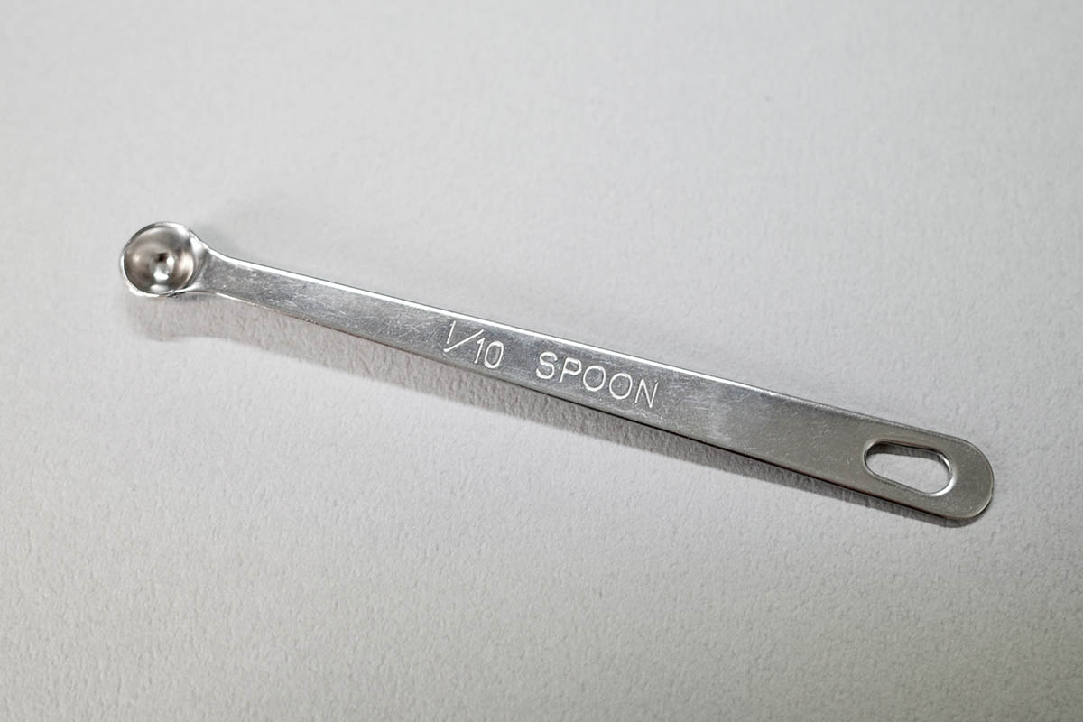 0.1ccの計量スプーン