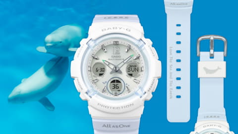 希少 中古 I.C.E.R.C Baby-G イルクジ BGW-105K Yahoo!オークション -「イルカクジラ baby g」の落札相場・落札価格