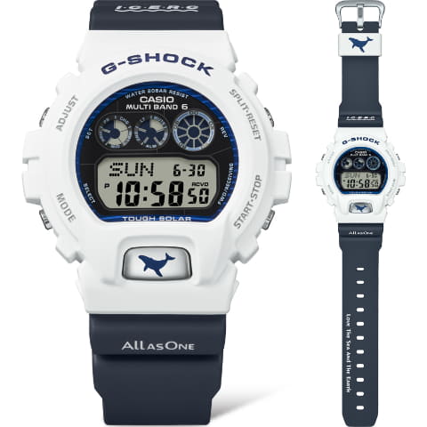イルカ・クジラ　2019年記念モデル 2019年のG-SHOCK ”イルクジ”モデルは25頭のイルカ・クジラが泳ぐ