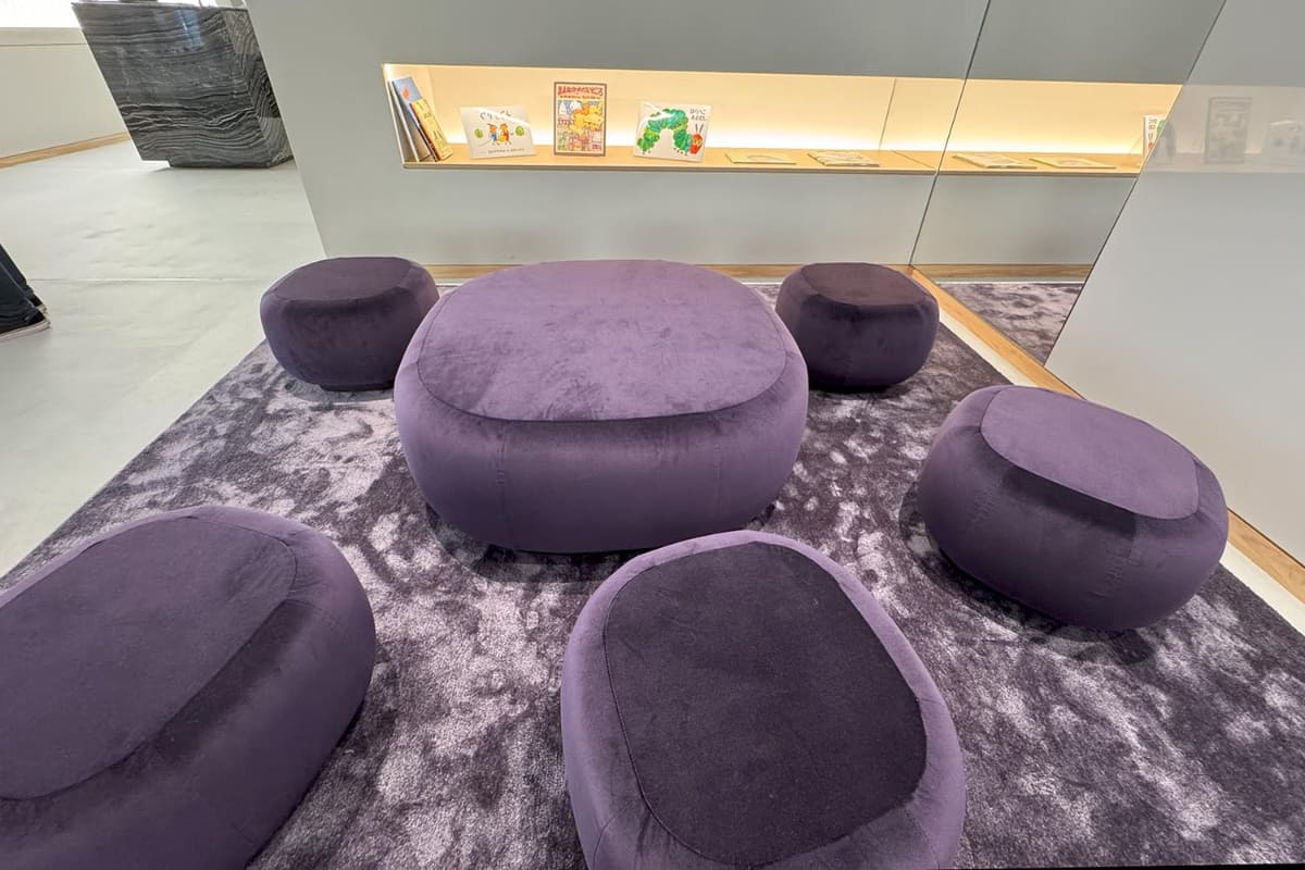 キッズコーナーも