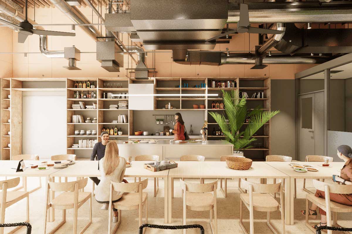 厨房機器が付帯したSHOKU NOMA(キッチン&ダイニング)