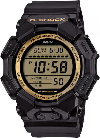 値引き❗️G-SHOCK デジタル腕時計 ブラック/ゴールド　電池交換済み G-SHOCK デジタル腕時計 ブラック/ゴールド GA-110GB｜Yahoo