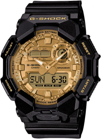 G-SHOCK、10年電池のブラック&ゴールド - Impress Watch