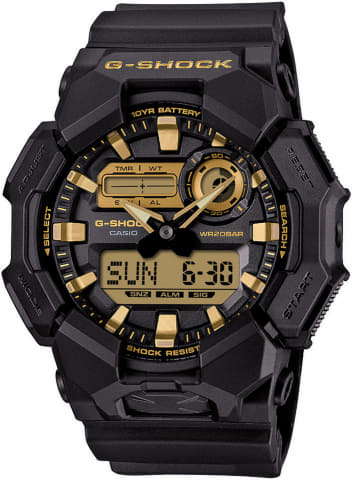 値引き❗️G-SHOCK デジタル腕時計 ブラック/ゴールド　電池交換済み G-SHOCK、10年電池のブラック&ゴールド - Impress Watch