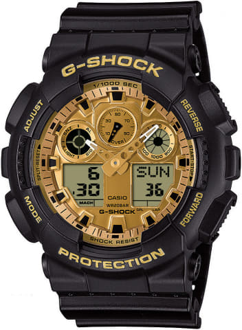 G-SHOCK　GA-100GD電池新品ゴールドカラー Amazon.co.jp: カシオ Gショック クレイジーゴールド メンズ