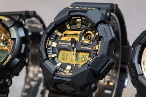 値引き❗️G-SHOCK デジタル腕時計 ブラック/ゴールド　電池交換済み G-SHOCK Gショック ジーショック Black×Gold Series ブラック