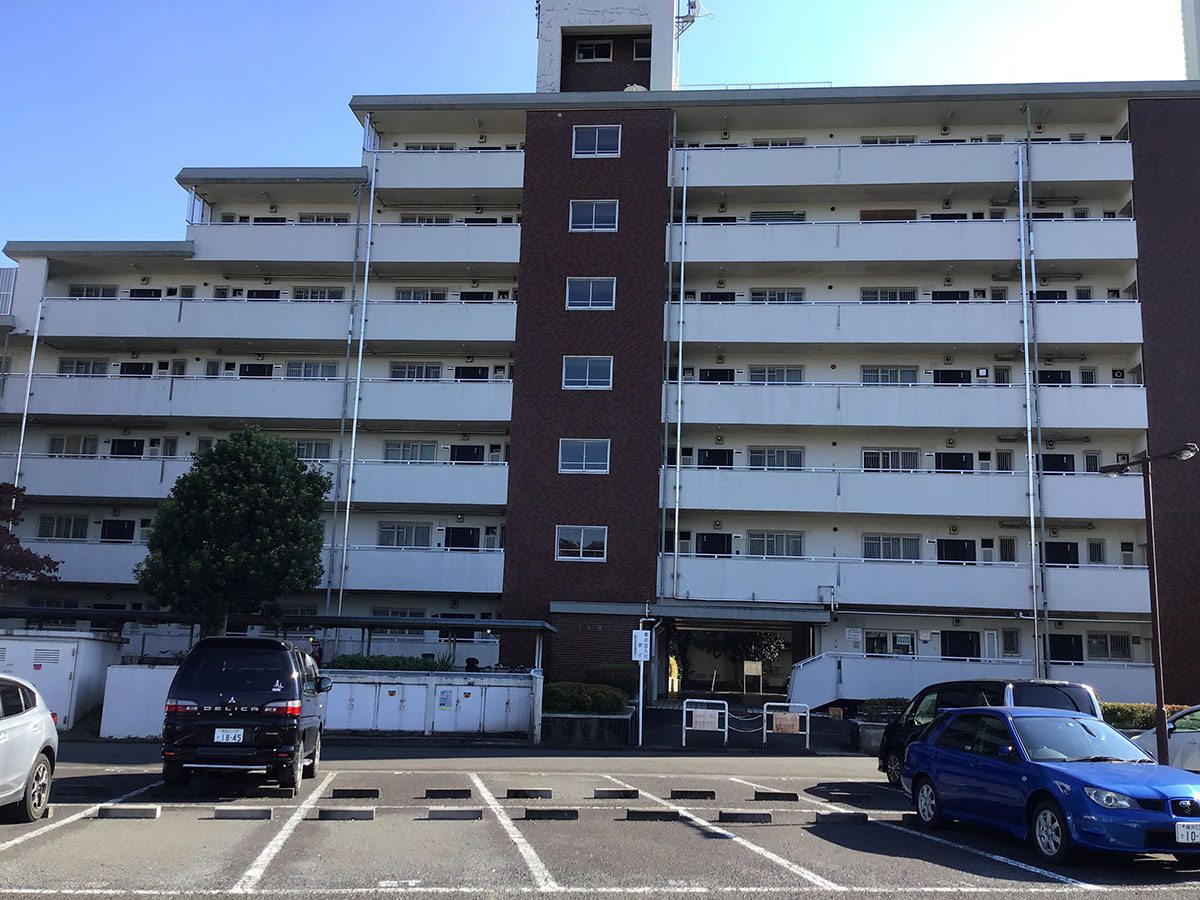 1971年竣工の1号棟