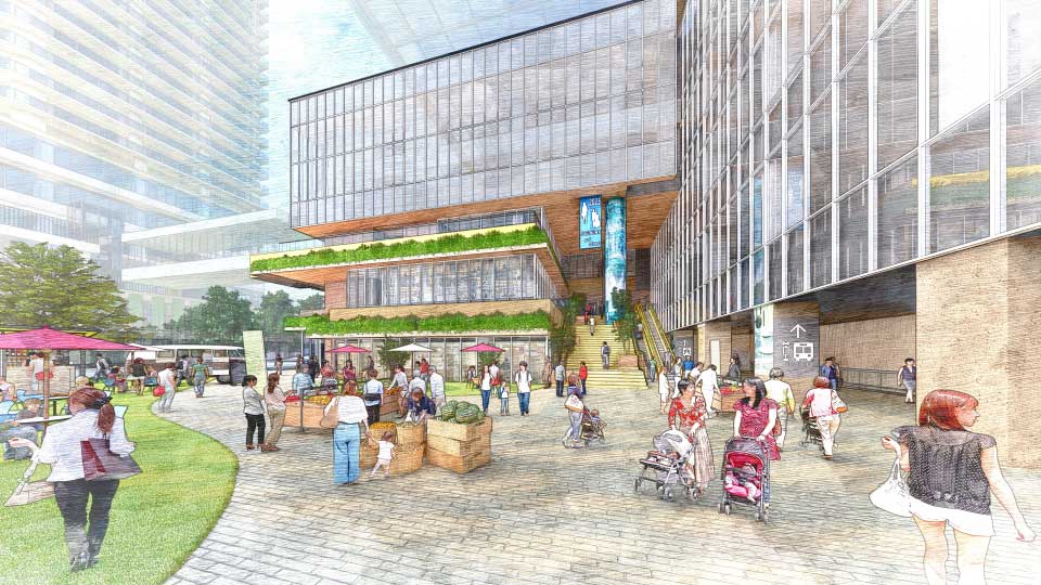 駅前広場イメージ