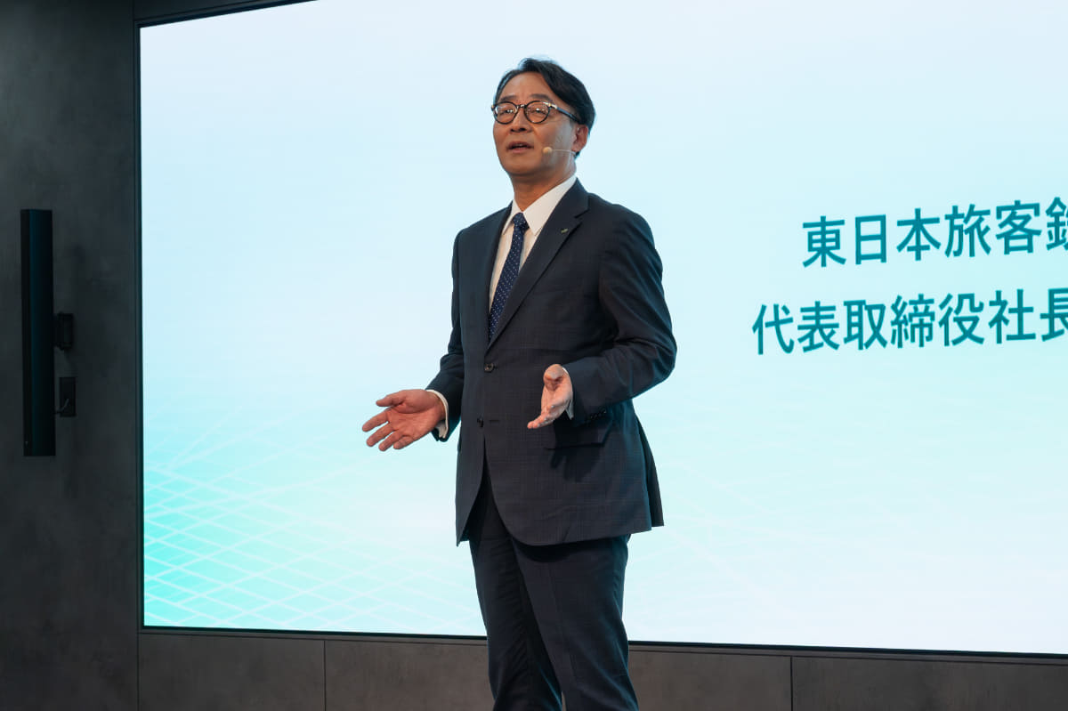 東日本旅客鉄道(JR東日本) 代表取締役社長の喜勢陽一氏