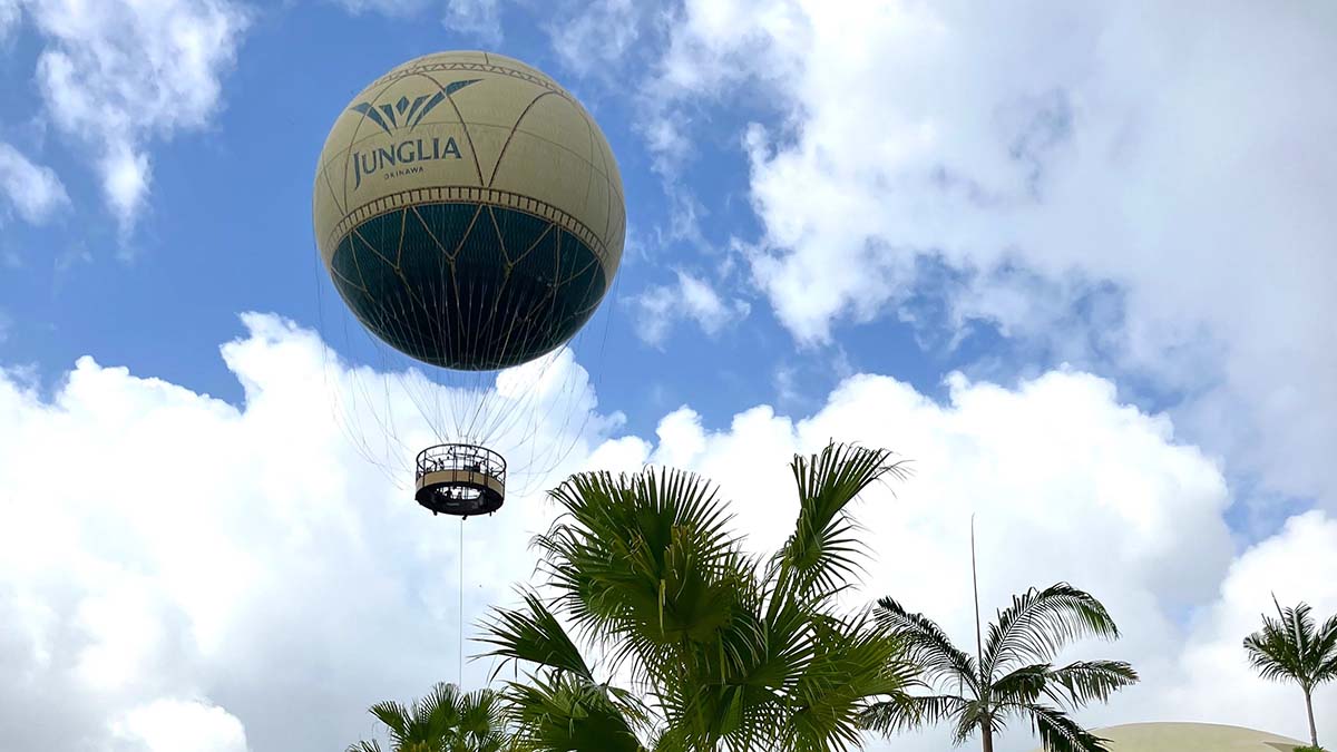 直径約23mの巨大気球「ホライゾンバルーン」　画像提供：ジャパンエンターテイメント