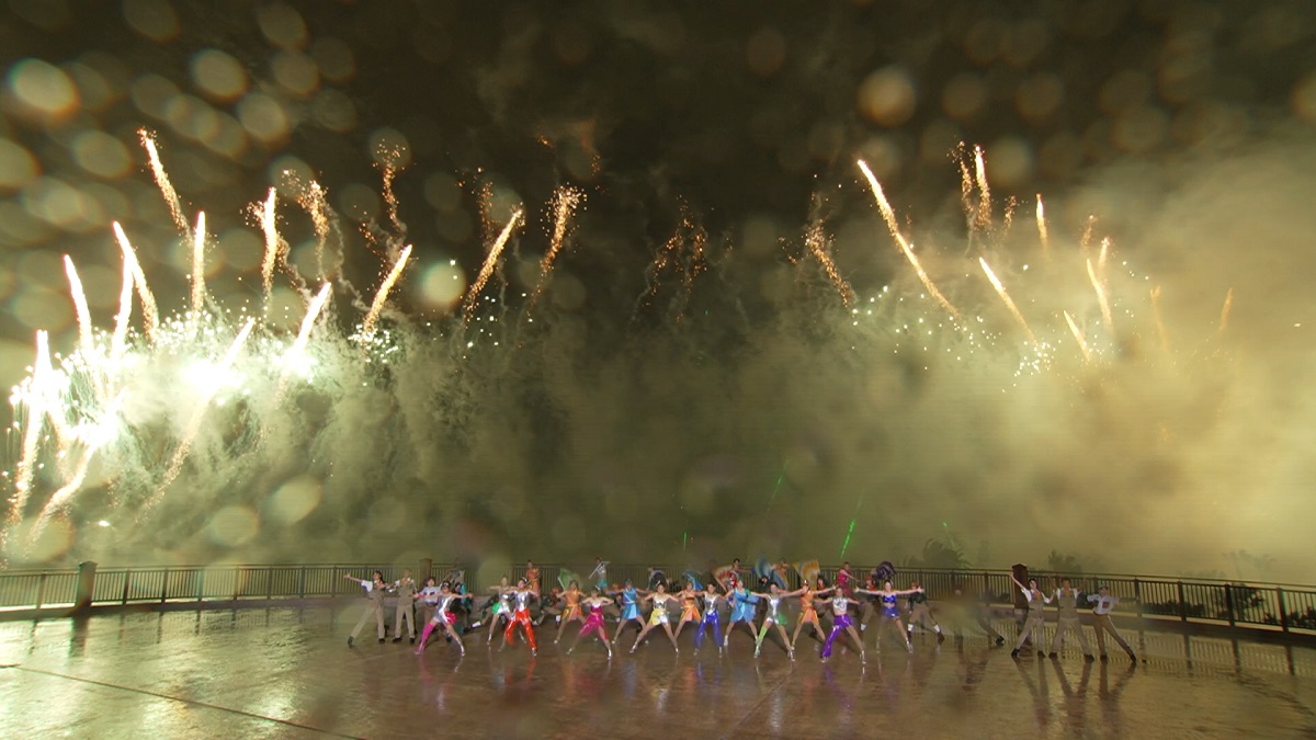 7月24日には開業前夜セレモニーが行なわれた　画像提供：ジャパンエンターテイメント