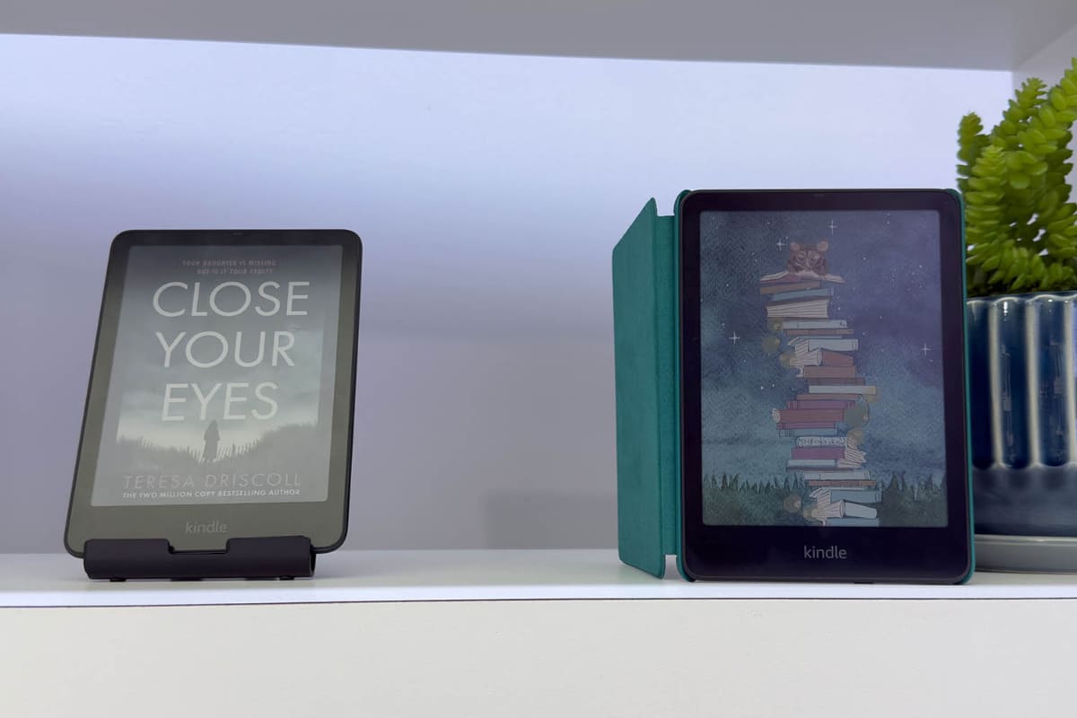 海外版のKindle Colorsoft。1月のCES・Amazonブースにて撮影