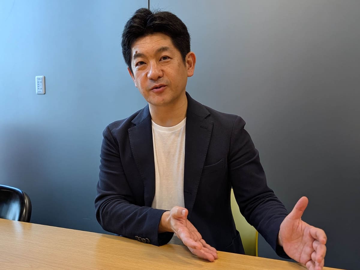 PayPay銀行代表取締役社長の田鎖智人氏