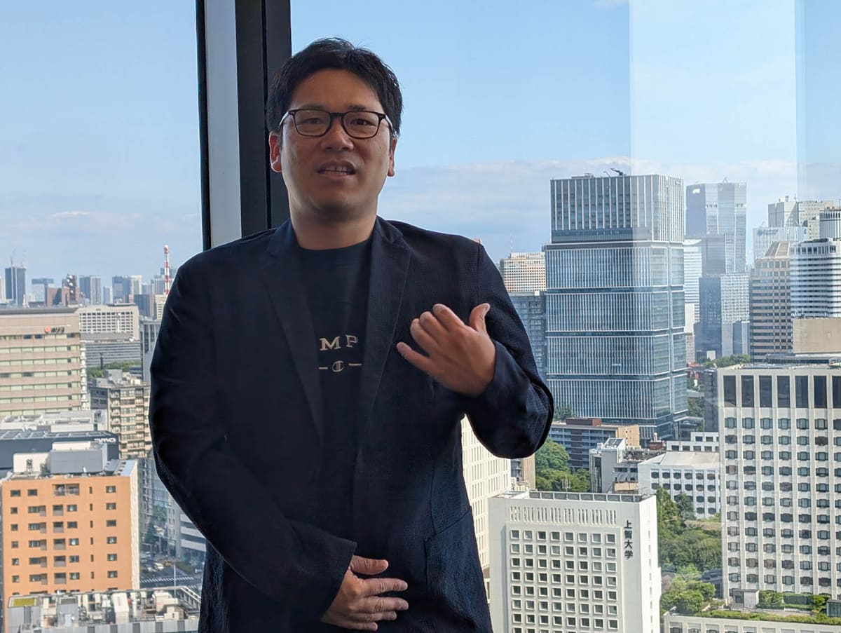 PayPay証券代表取締役社長 執行役員CEOの栗尾圭一郎氏