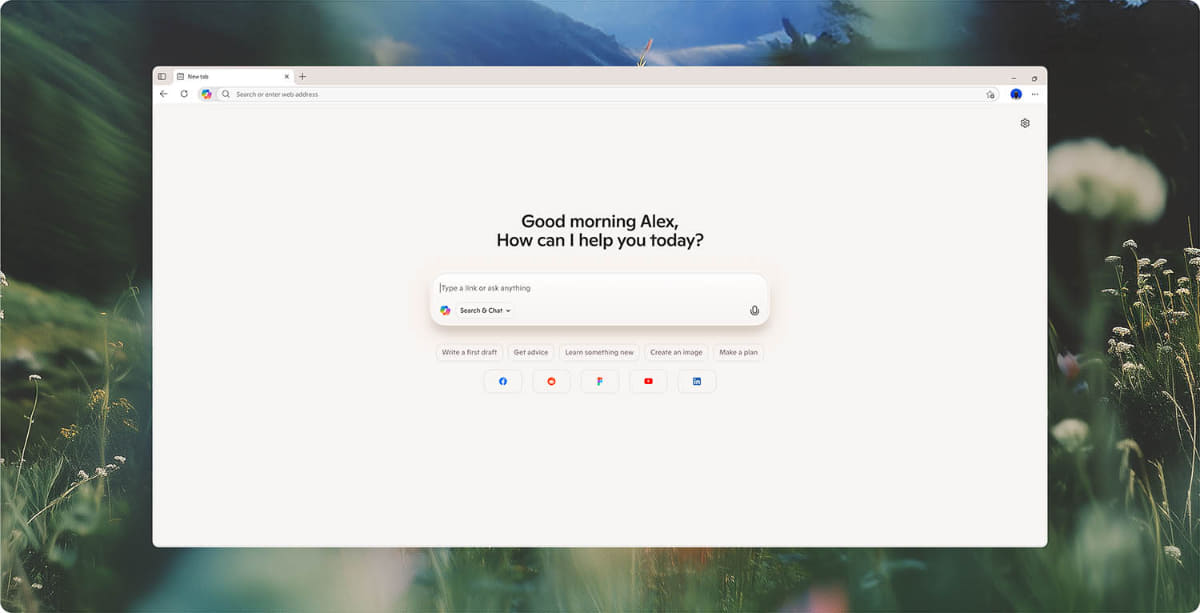 Microsoft Edgeに「Copilot Mode」を搭載