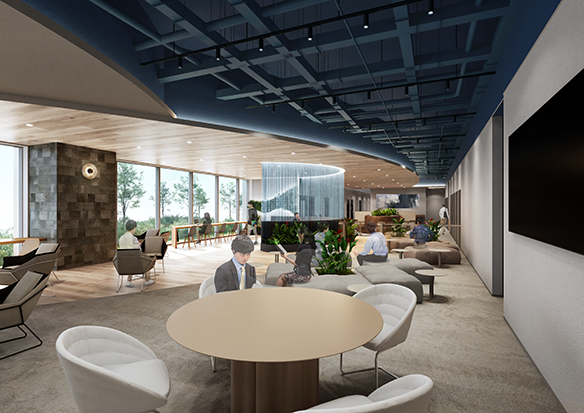 ラウンジ完成予想