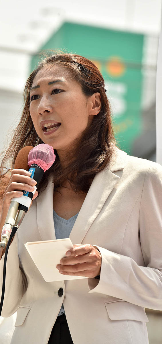 杉並区長の岸本聡子氏