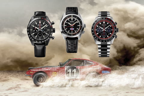 セイコー、ラリーで活躍“ダットサン240Z”のプロスペックス