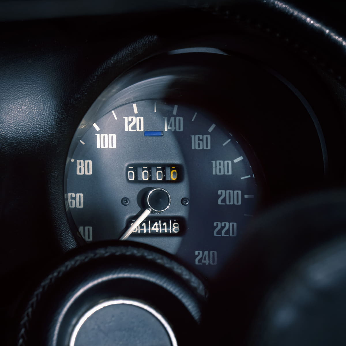 ダットサン240Zの計器盤