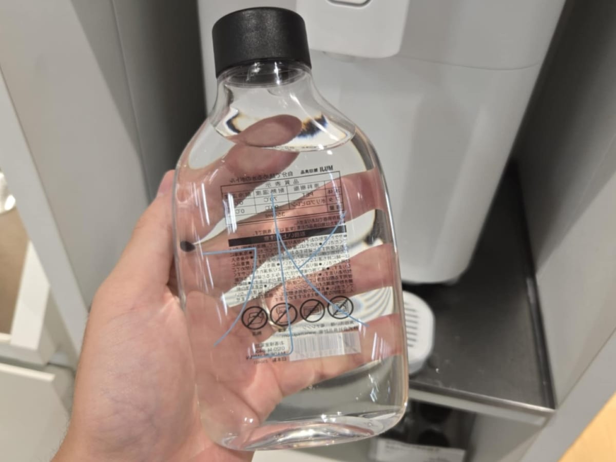 無印良品の190円のボトル