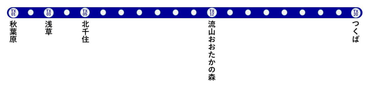 タッチ決済の乗車に対応する5駅