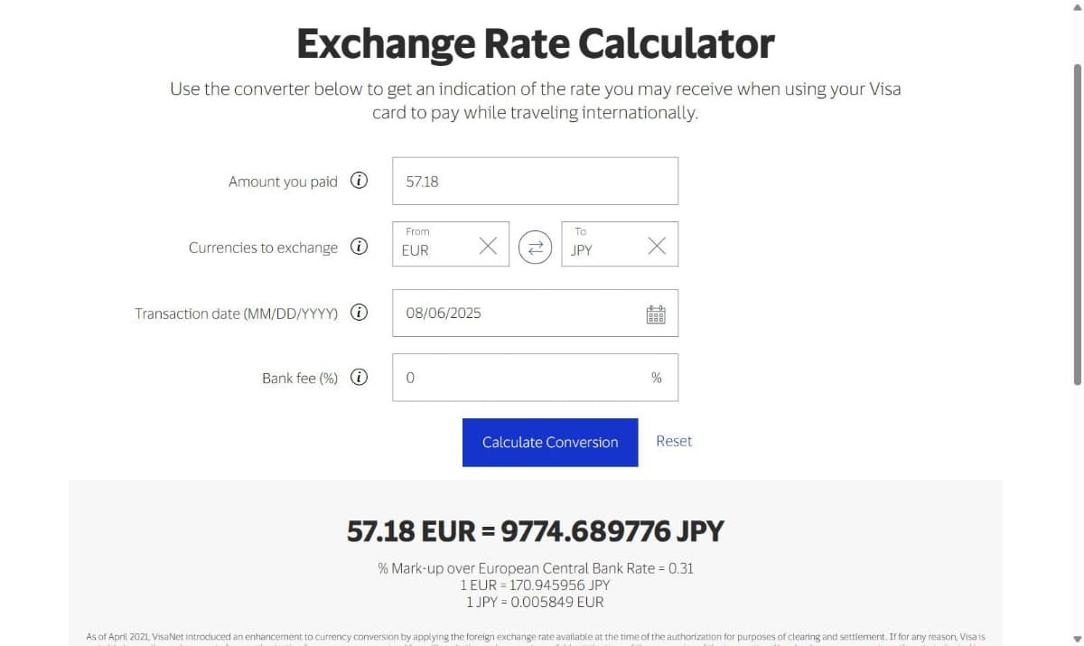 こちらはユーロの場合