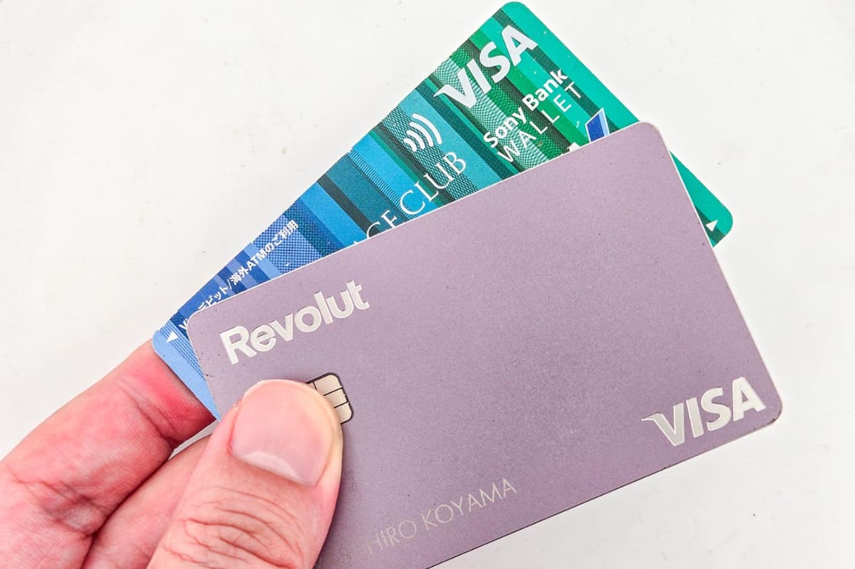 海外で使いやすいRevolutやSony Bank WALLET