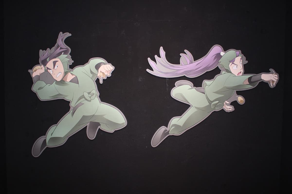 竹林エリアにいなかった六年い組の二人は、ここにいました。