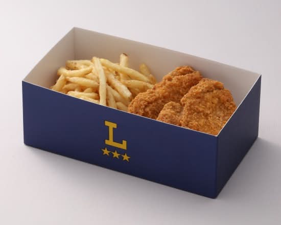 フライドポテト×Lチキ レギュラー2個【BOX】 1,320円