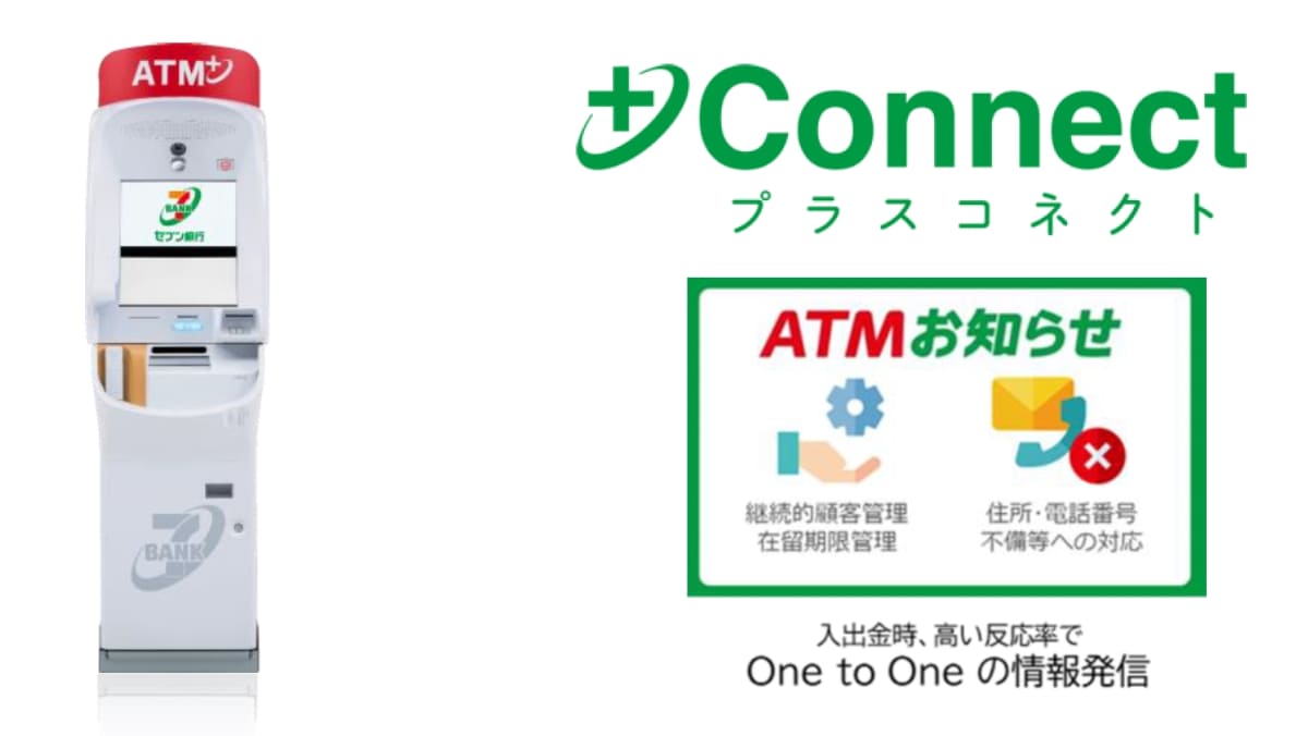 +ConnectのATMお知らせ
