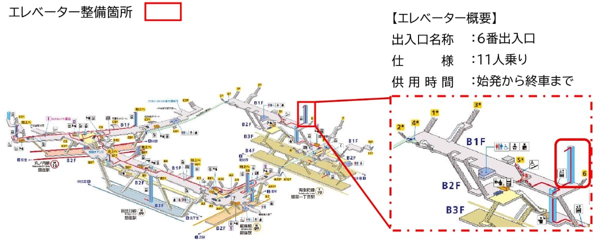 エレベーターについて
