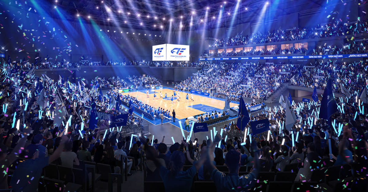 バスケットボール試合開催時イメージ