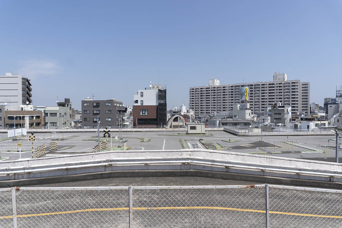 新教習所から見た旧教習所