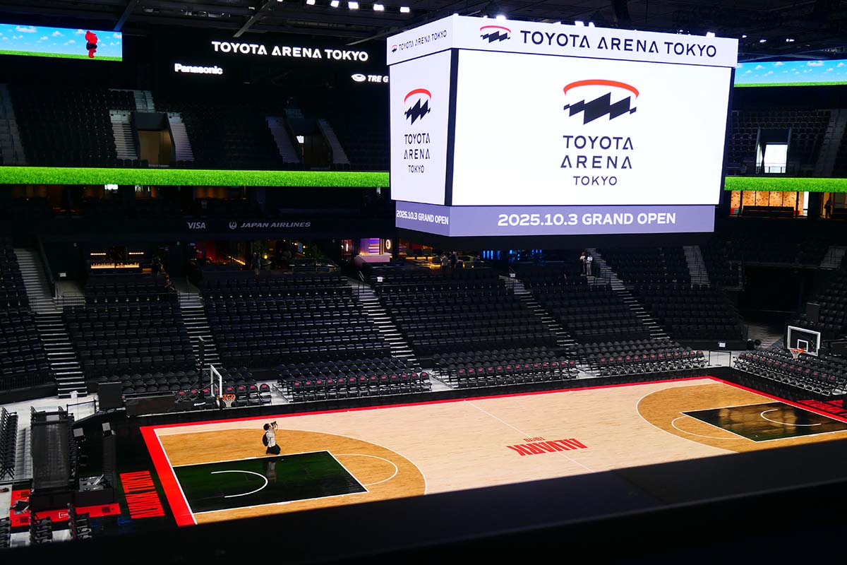 4階1列目からの景色。手前が若干見切れた