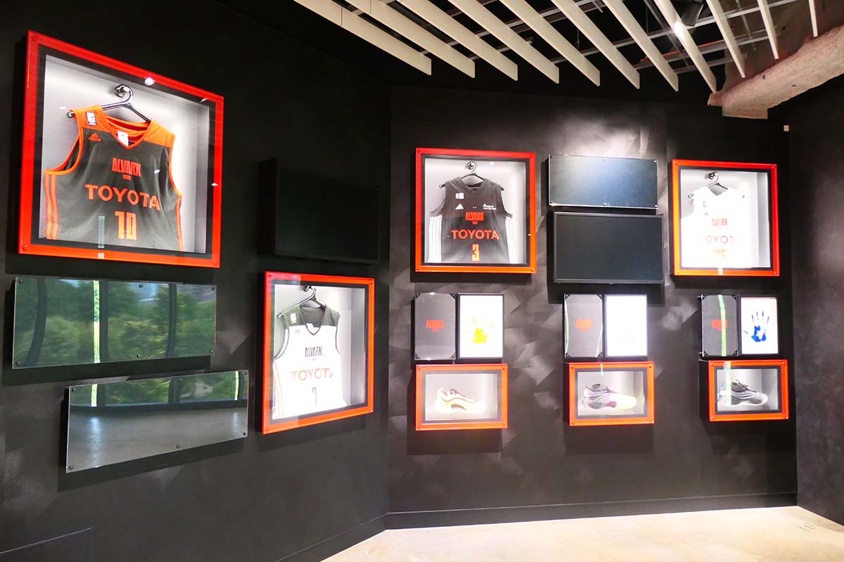 常設の展示エリア「EVENT SPACE」