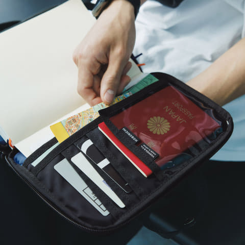 ほぼ日手帳 PORTER 黒 吉田カバン 手帳カバー ほぼ日刊イトイ新聞 - ほぼ日手帳2011 - BLACK CASE