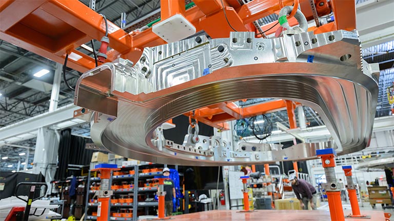 CFSオフィスに併設されているマグネット工場